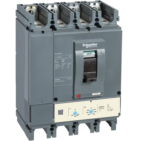 Schneider CVS630F TM500D Circuit breaker 4P3D - Rubicon Partner Portal