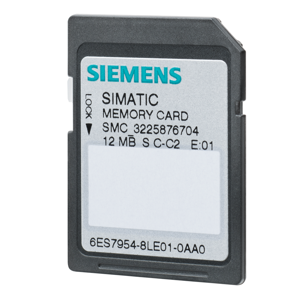 Siemens Simatic S7 Memory card for S7-1X00 CPU/Sinamics - Rubicon Partner Portal