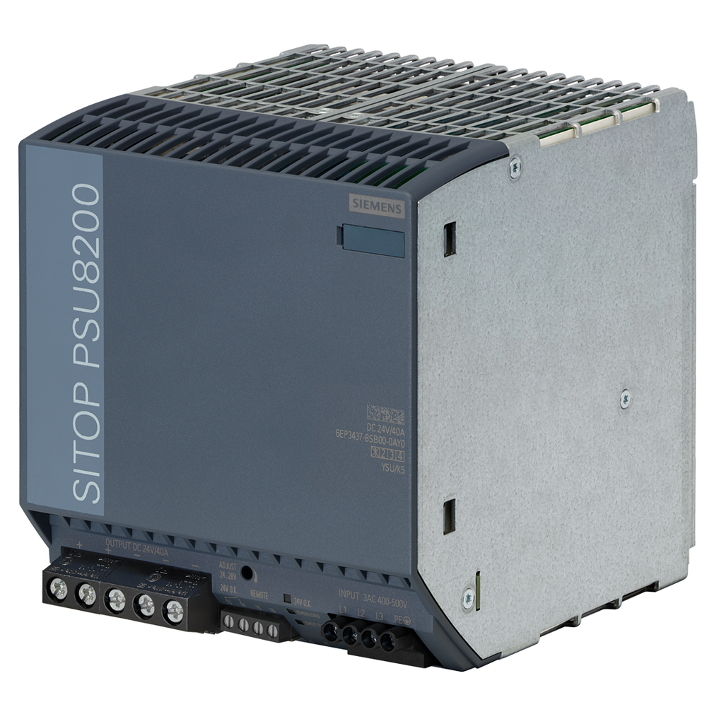 Siemens Sitop PSU8200 Stabilized power supply, 24VDC, 40A - Rubicon Partner Portal