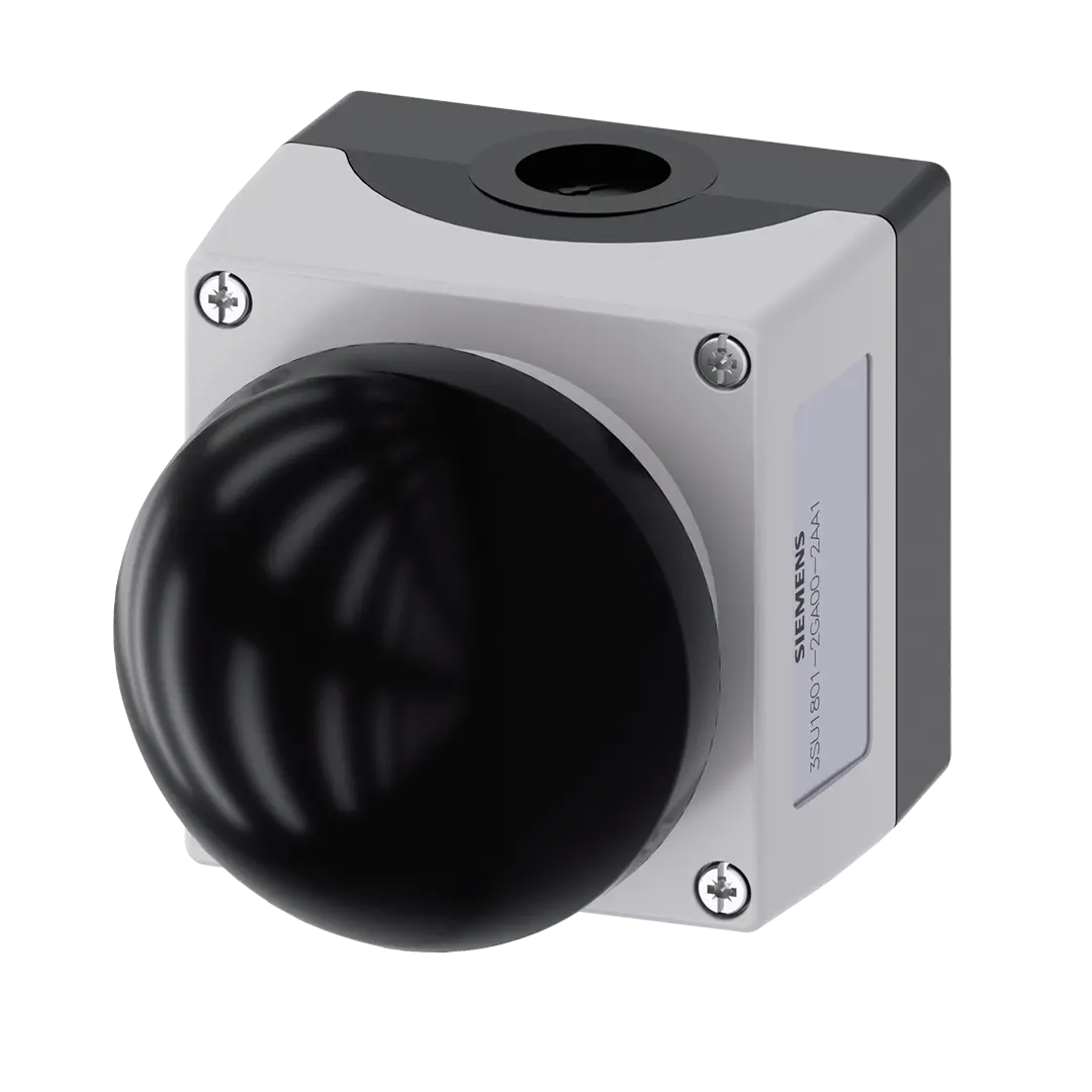 Siemens Enclosure, palm pushbutton, black, 1NO, 22mm - Rubicon Partner Portal