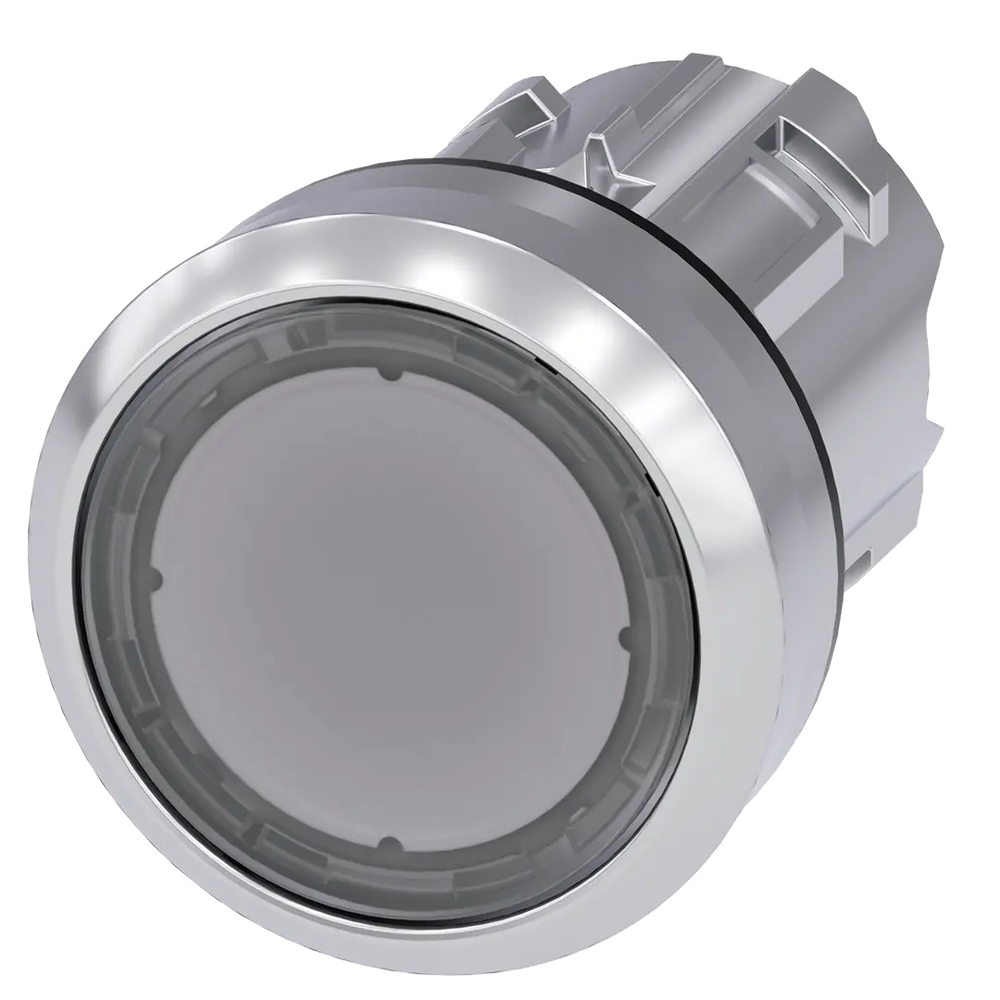 Siemens lluminated pushbutton, round, clear, flat, 22mm - Rubicon Partner Portal