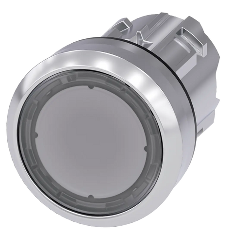Siemens lluminated pushbutton, round, clear, flat, 22mm - Rubicon Partner Portal