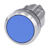 Siemens Pushbutton, blue, flat momentary contact type, 22 mm - Rubicon Partner Portal