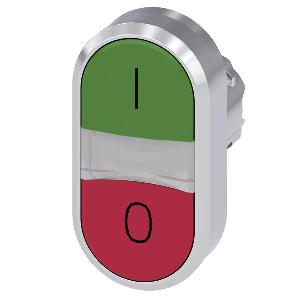 Siemens Illuminated twin p/button, green: I, red: O, 22mm - Rubicon Partner Portal
