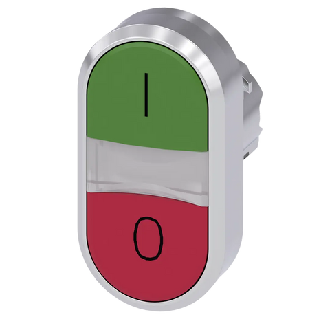 Siemens Illuminated twin p/button, green: I, red: O, 22mm - Rubicon Partner Portal