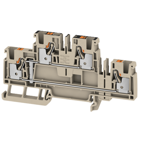Weidmuller A2T 4 VL, Double-tier terminal, Push in, 800V - Rubicon Partner Portal