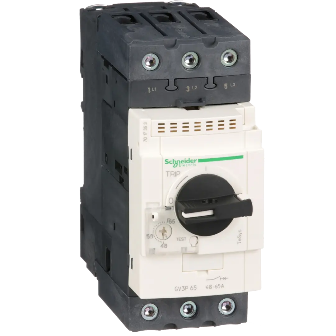 Schneider TeSys GV3, Motor CB Therm/Mag, Everlink , 48-65A - Rubicon Partner Portal