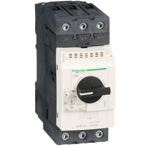 Schneider TeSys GV3, Motor CB Therm/Mag, Everlink , 48-65A - Rubicon Partner Portal