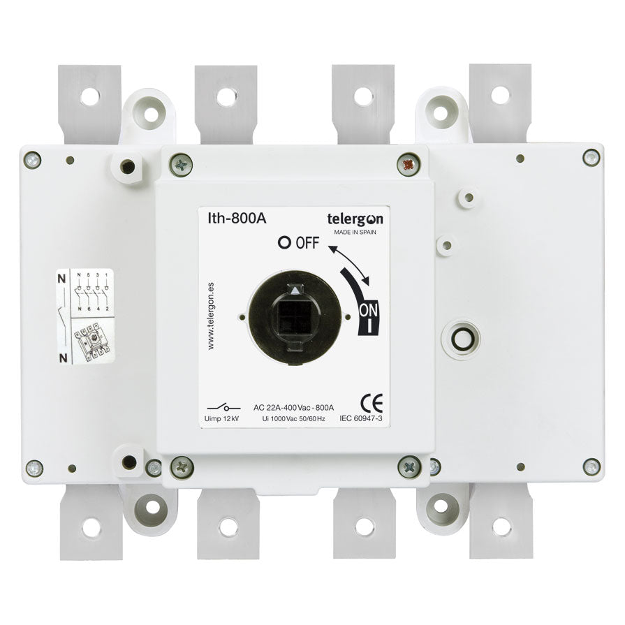 Telergon Switch Disc S5 1250A 4p 1000VDC S3 Base - Rubicon Partner Portal
