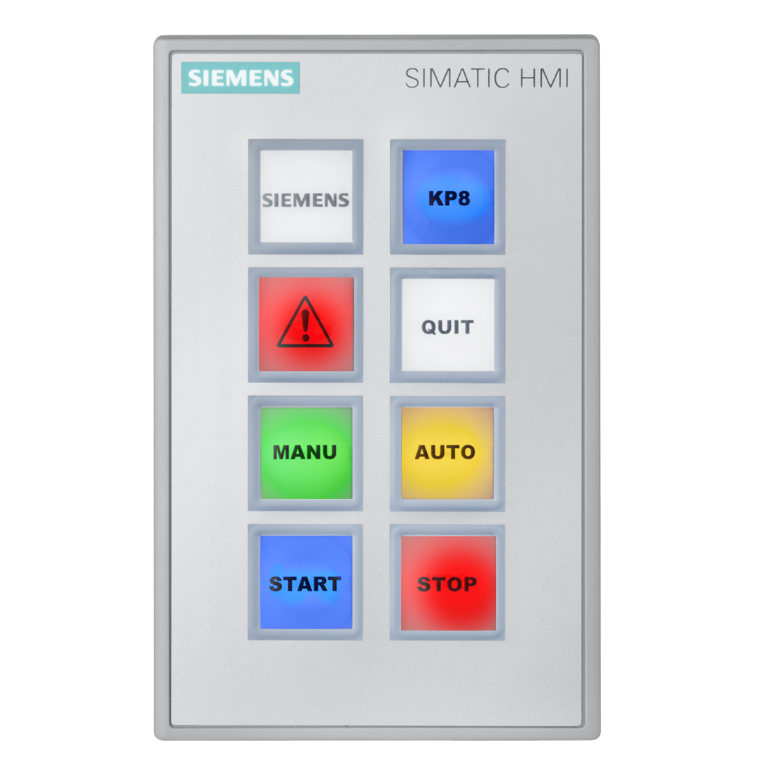 Siemens SIMATIC HMI KP8 PN Key Panel 8 short-stroke switches - Rubicon Partner Portal