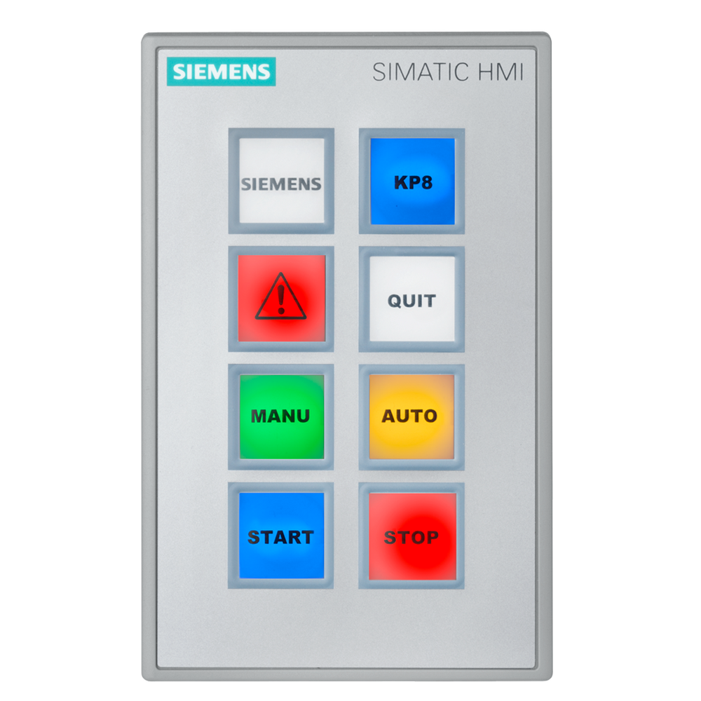 Siemens SIMATIC HMI KP8 PN Key Panel 8 short-stroke switches - Rubicon Partner Portal