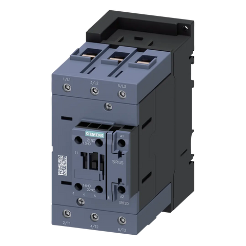 Siemens Power contactor, 3-pole, 230VAC, size S3, 37kW - Rubicon Partner Portal