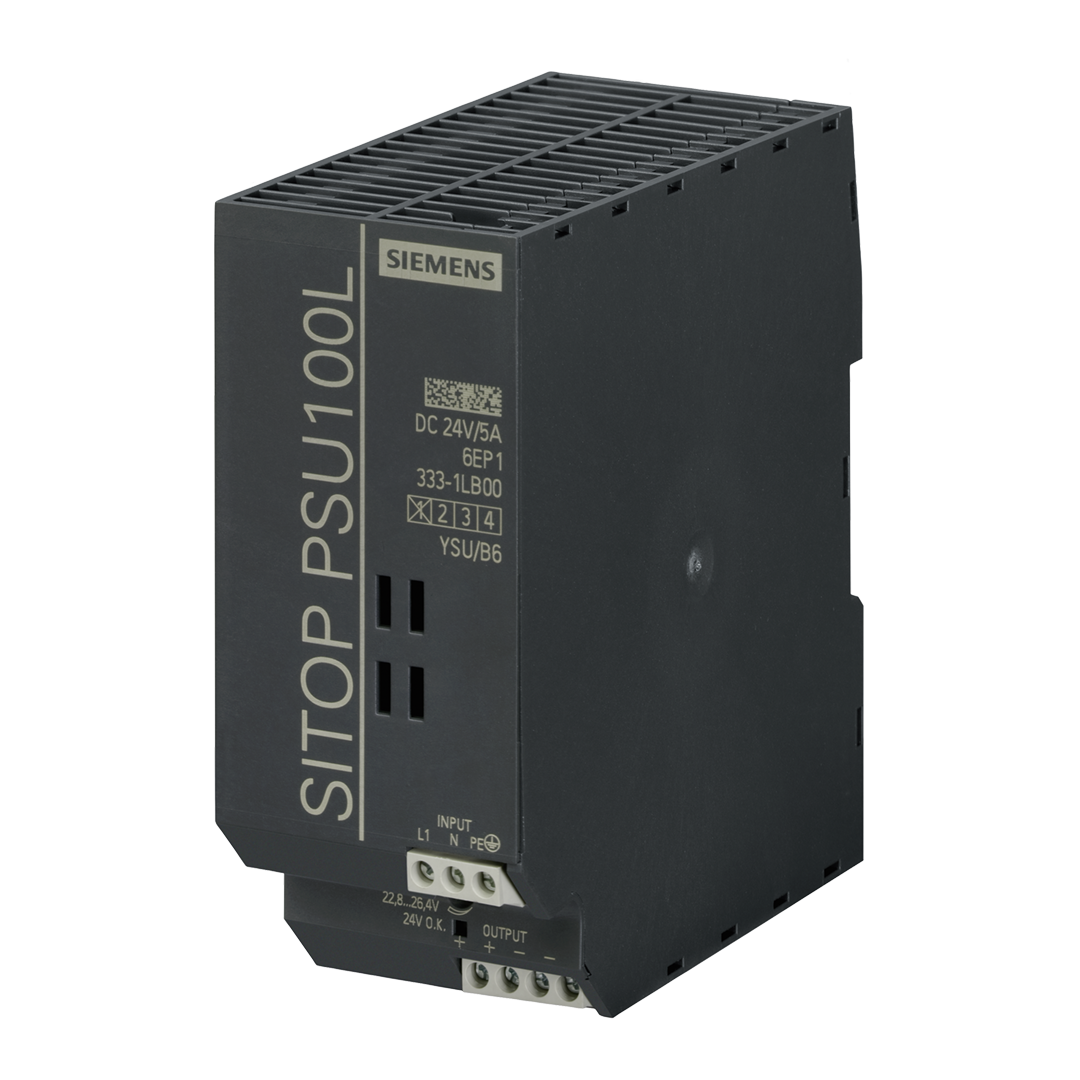 Siemens Sitop PSU100S Stabilized power supply, 24VDC, 5A - Rubicon Partner Portal