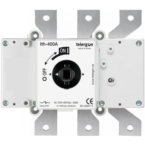 Telergon Switch Disc S5 400A 3p 400VAC S1 Base Lug - Rubicon Partner Portal