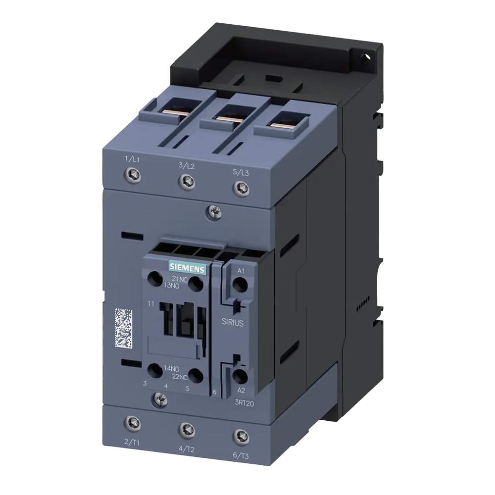 Siemens Power contactor, 3-pole, 230VAC, size S3, 45kW - Rubicon Partner Portal