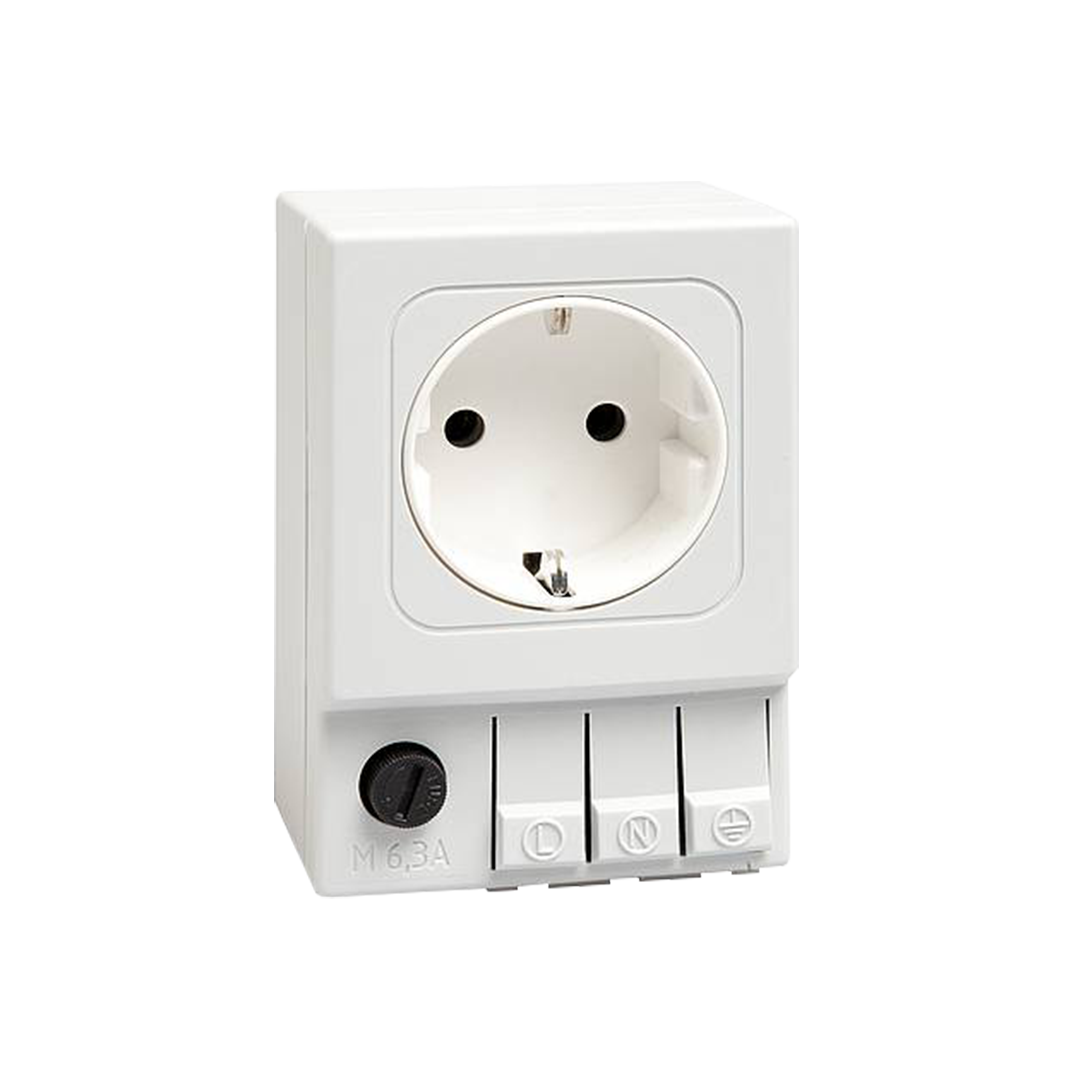 Stego Plug Socket, 6.3A, Type F - German Schuko - Rubicon Partner Portal