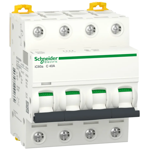 Schneider Miniature CB, Acti9 iC60A 4P C 40A - Rubicon Partner Portal