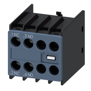 Siemens Auxiliary switch on the front, 1 NO + 1 NC