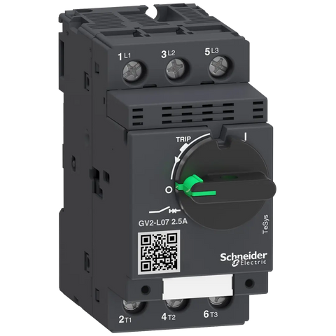 Schneider TeSys GV2, Motor CB, Magnetic, Rotary handle, 2,5A - Rubicon Partner Portal