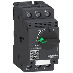 Schneider TeSys GV2, Motor CB, Magnetic, Rotary handle, 2,5A - Rubicon Partner Portal