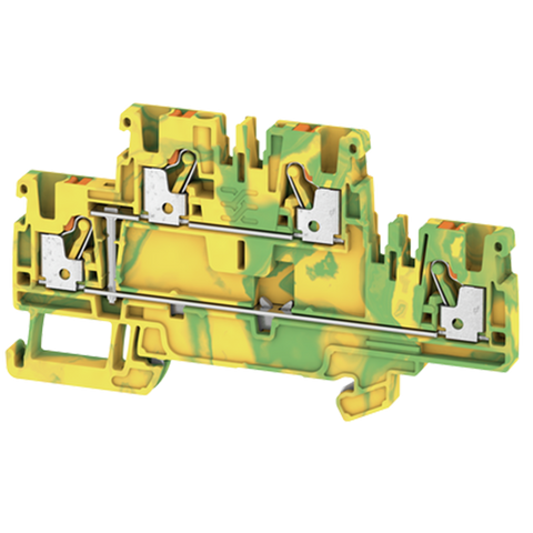 Weidmuller A2T 2.5 PE, PE terminal, Push in, 800V - Rubicon Partner Portal
