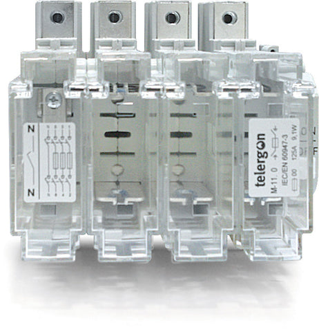 Telergon Switch Fuse M11 100A 3p+N 400VAC BSA2/3 S0 Cage - Rubicon Partner Portal