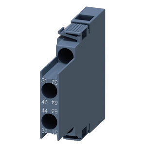 Siemens Auxiliary switch lateral, screw, 1NO + 1NC