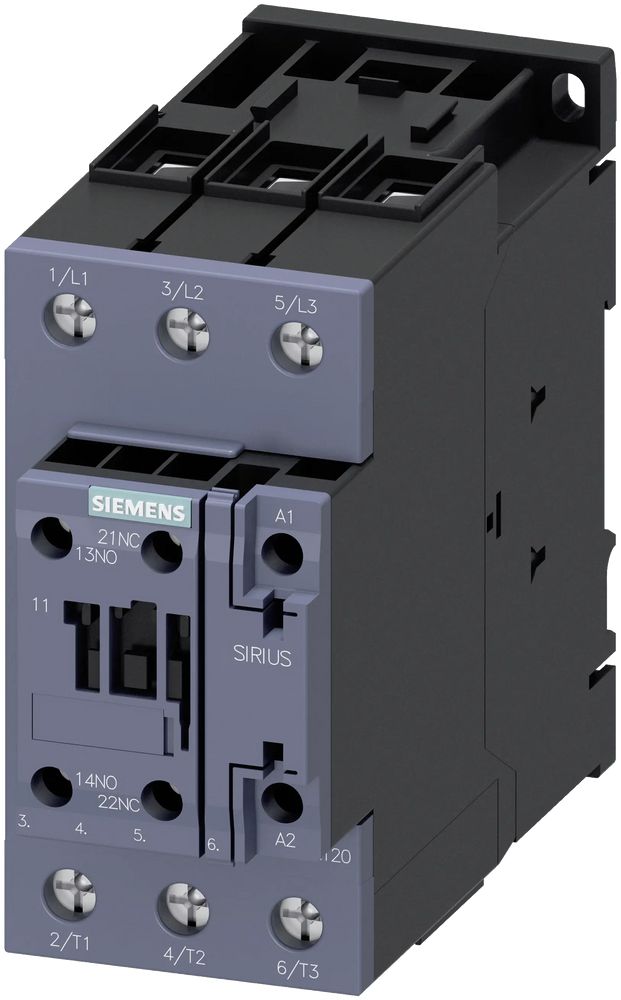 Siemens Power contactor, 3-pole, 24VDC, size S2, 30kW - Rubicon Partner Portal