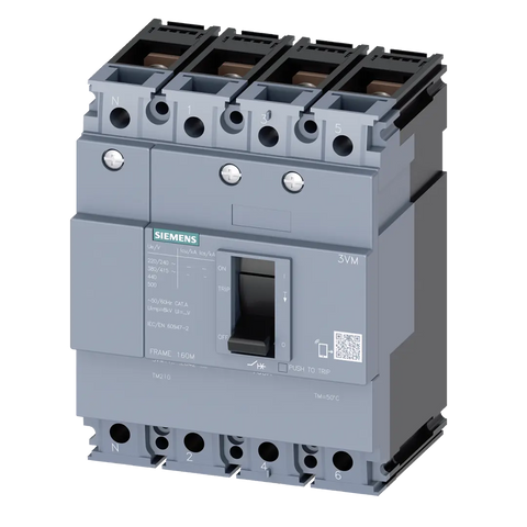 Siemens MCCB, frame size 100, 4-pole, 100A, 16kA - Rubicon Partner Portal