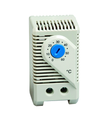 Stego thermostat, 0°C to +60°C, N/O, 10 A, 250 VAC, DIN mnt - Rubicon Partner Portal