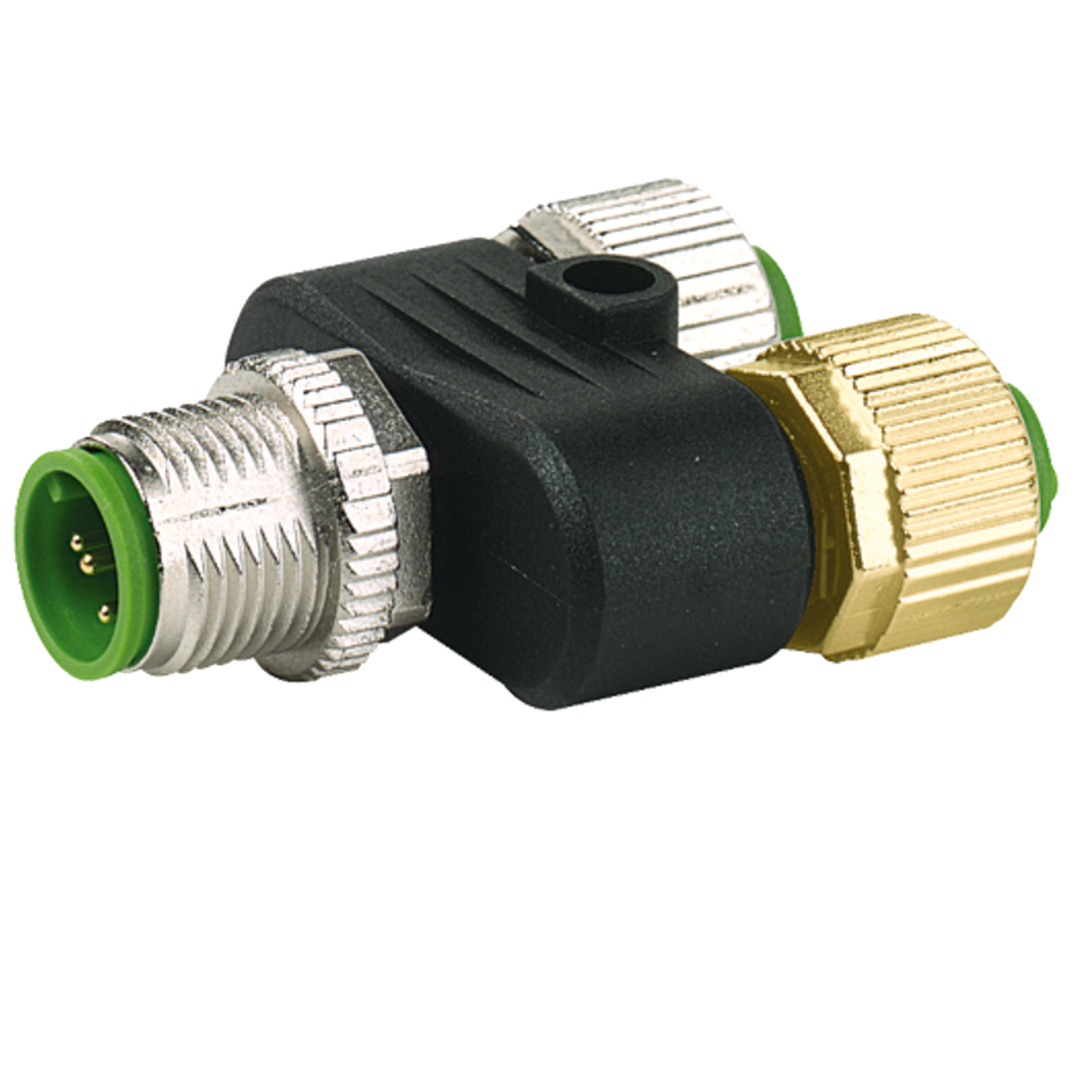 Murr T Coupler M12 male/ M12 female 0°, 5-pole, NO - Rubicon Partner Portal
