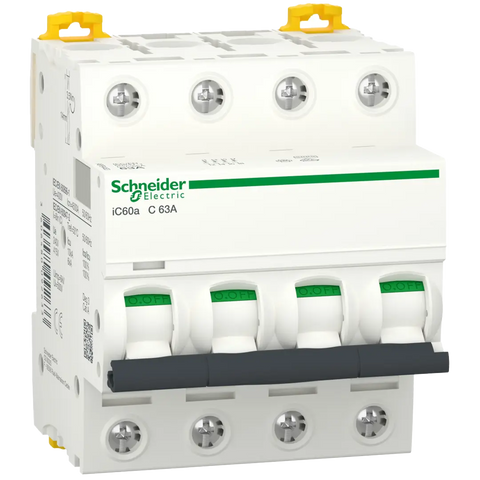 Schneider Miniature CB, ACTI9 IC60A 4P 63A C - Rubicon Partner Portal