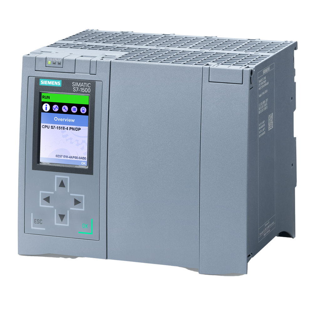 Siemens SIMATIC S7-1500, CPU 1518-4 PN/DP,  4 MB memory - Rubicon Partner Portal